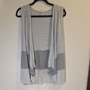 Maurices Waterfall Open Front Vest